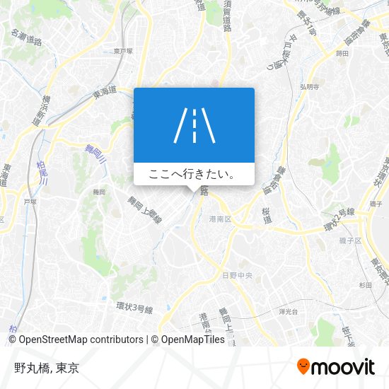 野丸橋地図