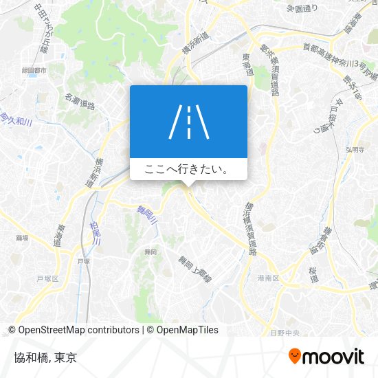 協和橋地図