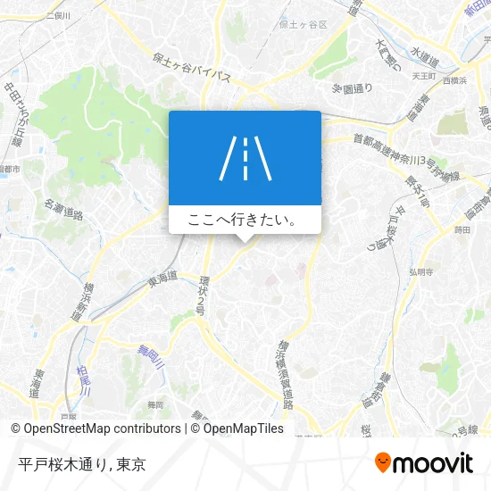 平戸桜木通り地図