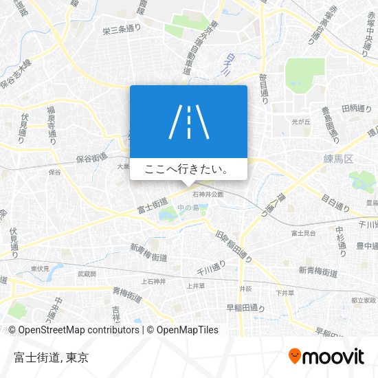 富士街道地図