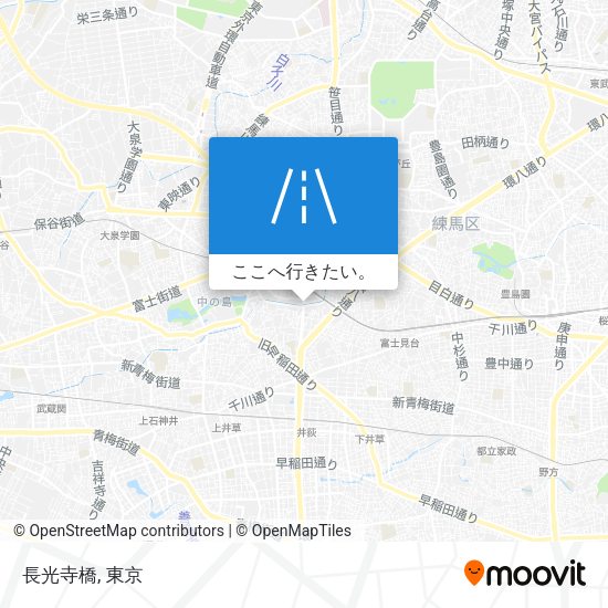 長光寺橋地図