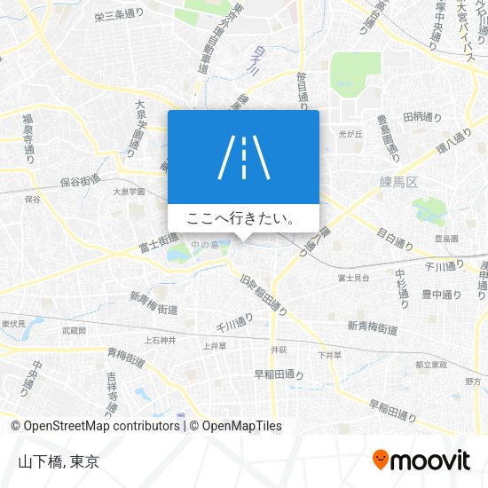 山下橋地図