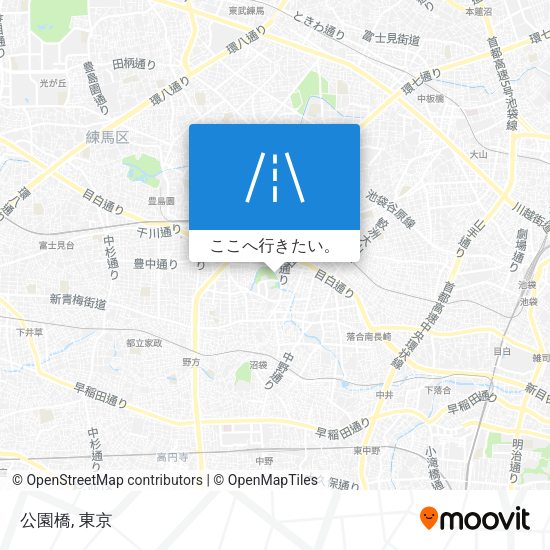 公園橋地図