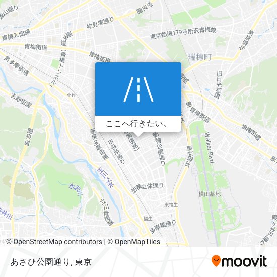 あさひ公園通り地図