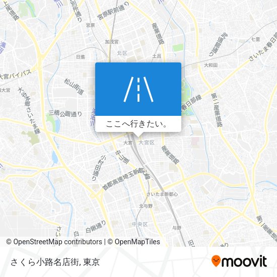 さくら小路名店街地図