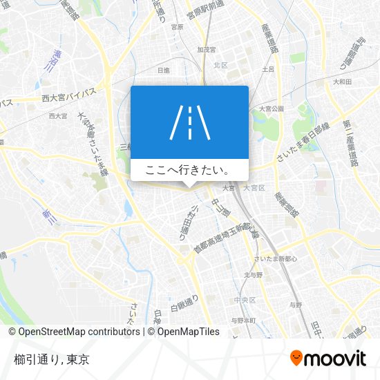 櫛引通り地図