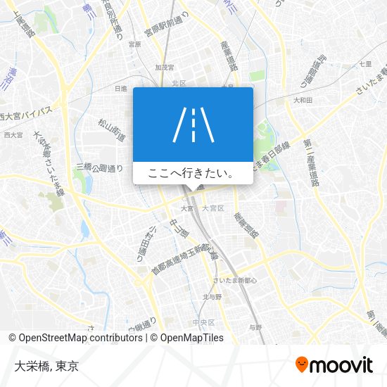 大栄橋地図