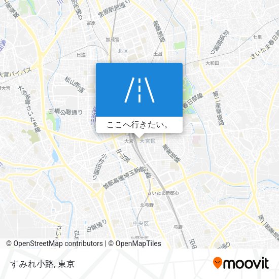 すみれ小路地図