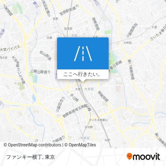ファンキー横丁地図