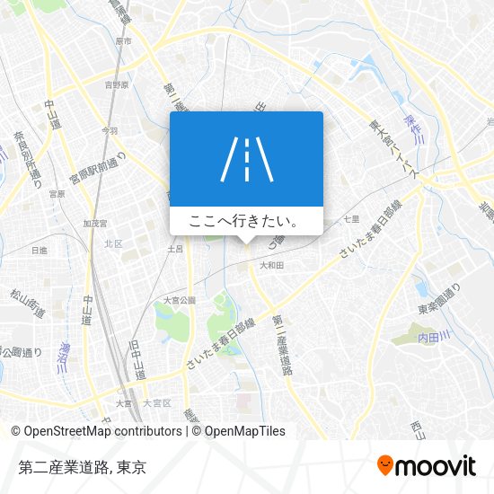 第二産業道路地図