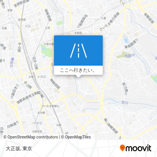 大正坂地図