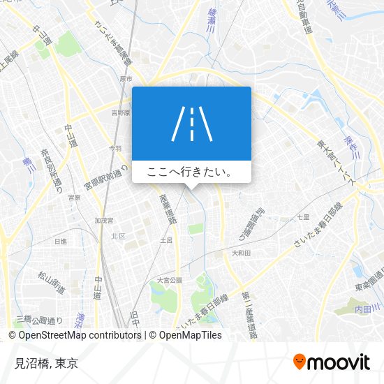 見沼橋地図