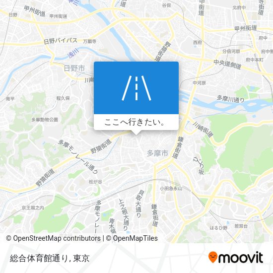 総合体育館通り地図
