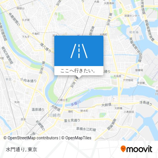 水門通り地図