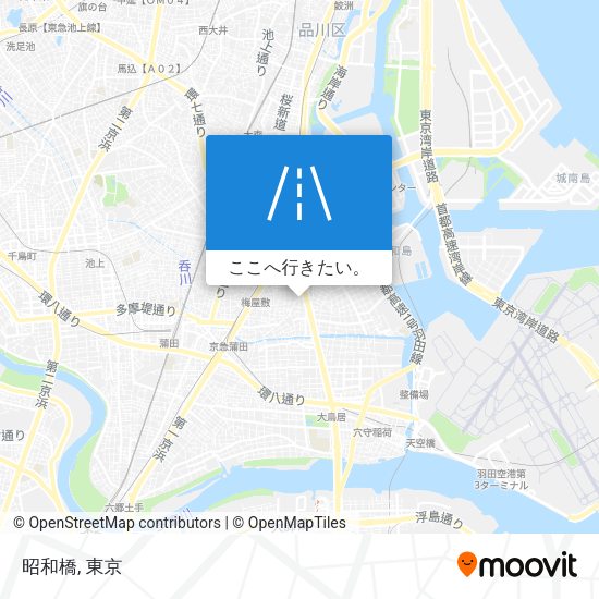 昭和橋地図