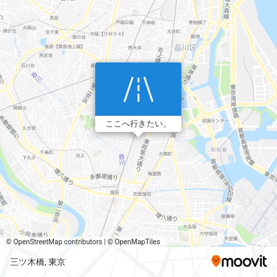 三ツ木橋地図