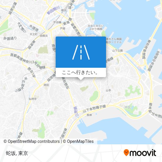 蛇坂地図