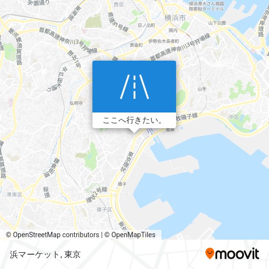 浜マーケット地図