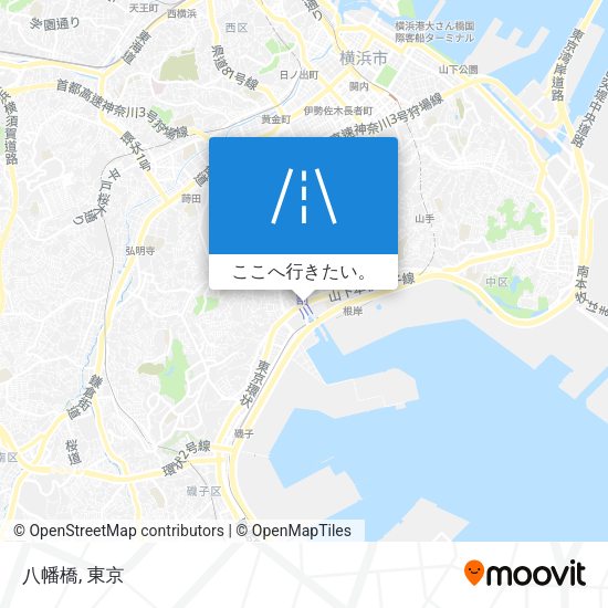 八幡橋地図