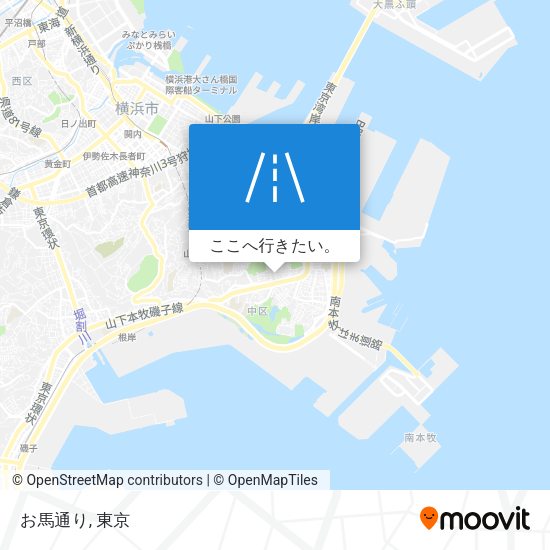 お馬通り地図