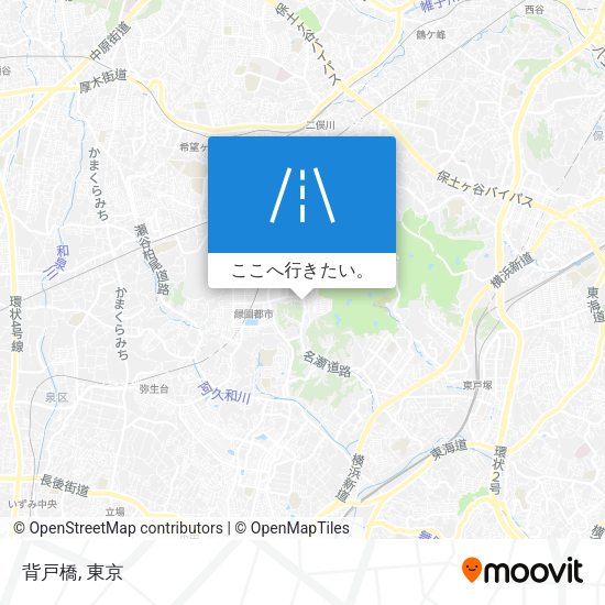 背戸橋地図