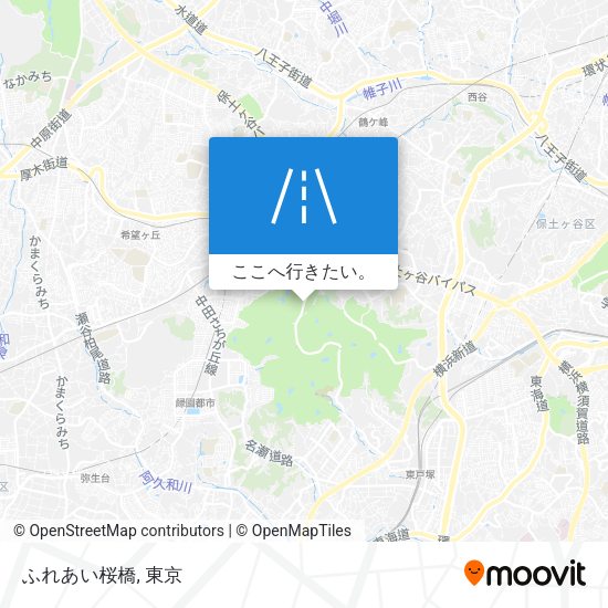 ふれあい桜橋地図