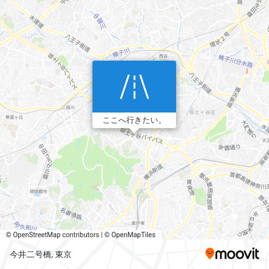 今井二号橋地図