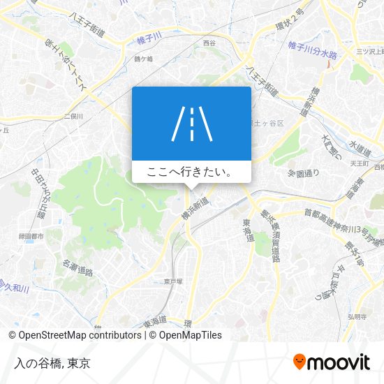 入の谷橋地図