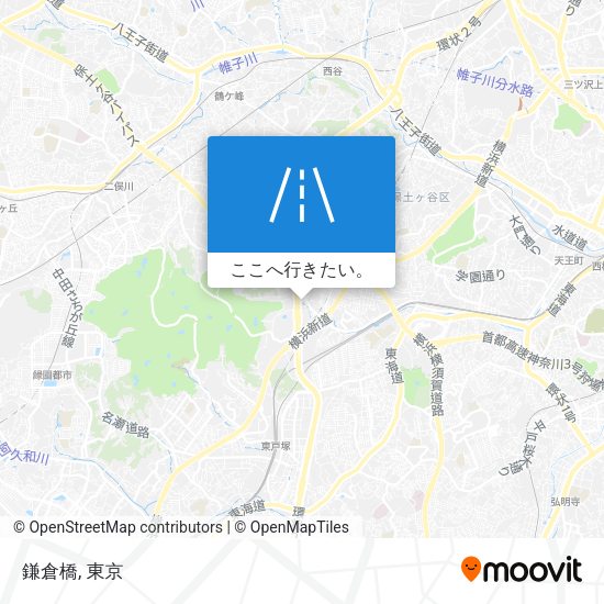 鎌倉橋地図