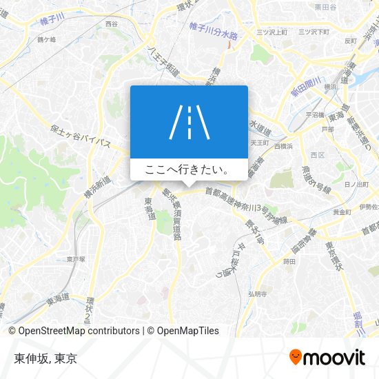 東伸坂地図