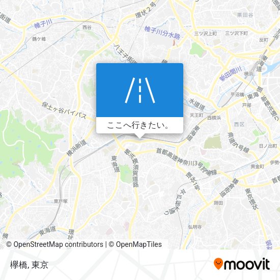 欅橋地図