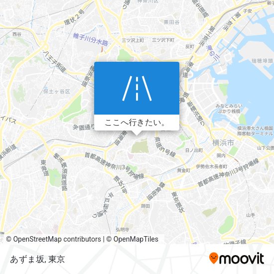 あずま坂地図