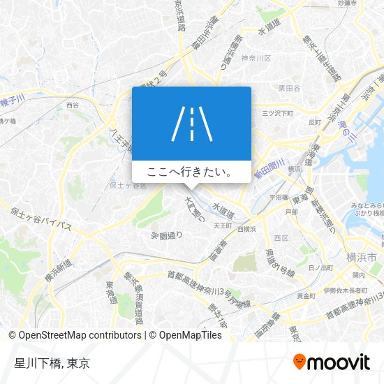 星川下橋地図