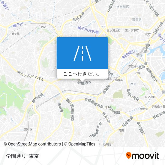 学園通り地図