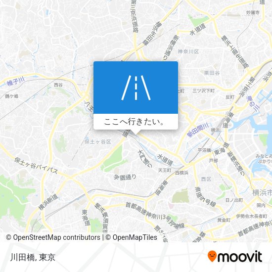 川田橋地図