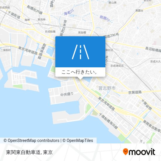 東関東自動車道地図