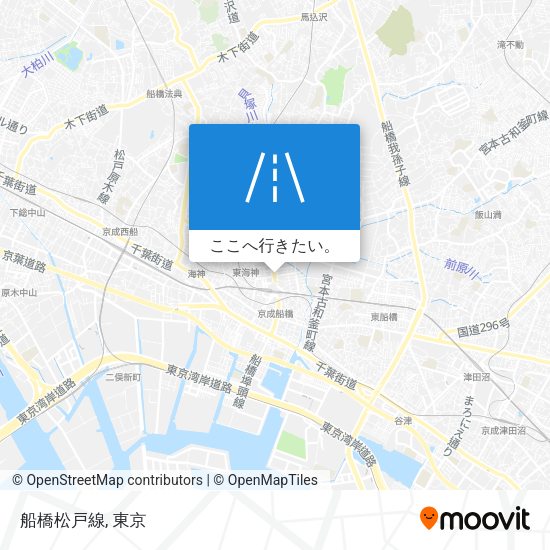 船橋松戸線地図