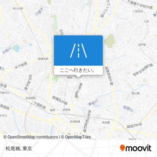 松尾橋地図