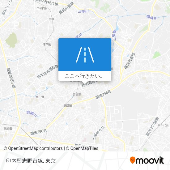 印内習志野台線地図