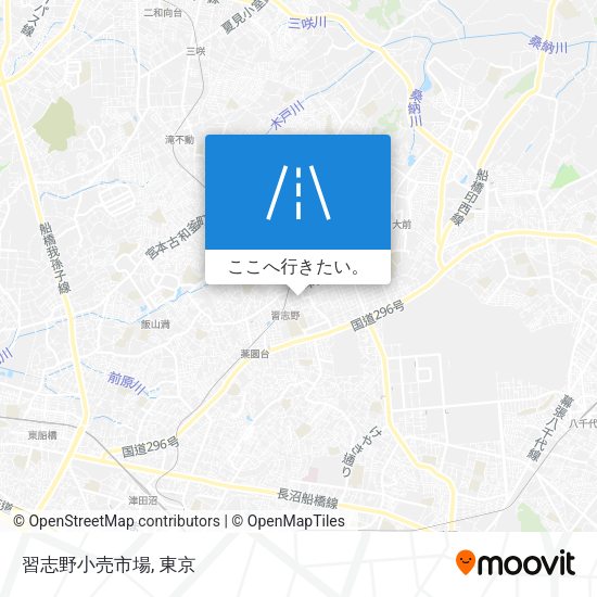 習志野小売市場地図