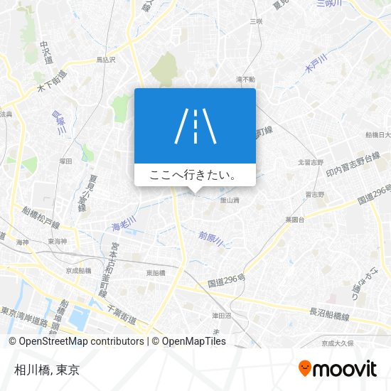 相川橋地図