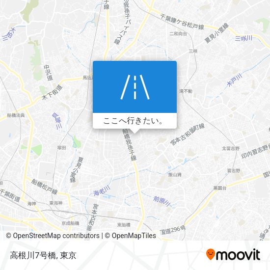 高根川7号橋地図