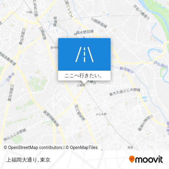 上福岡大通り地図