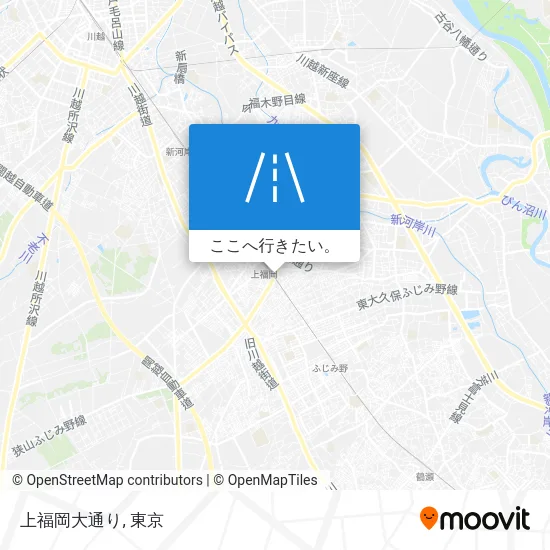 上福岡大通り地図