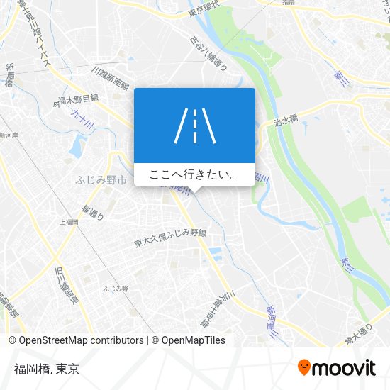 福岡橋地図