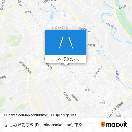 ふじみ野朝霞線 (Fujiminoasaka Line)地図