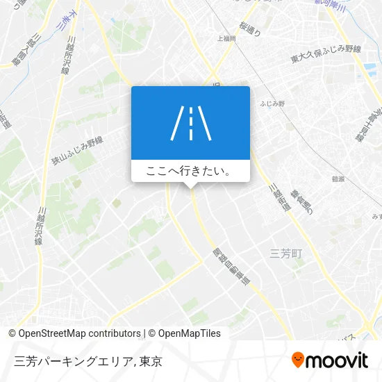 三芳パーキングエリア地図
