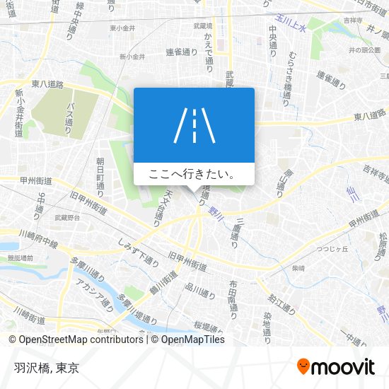 羽沢橋地図