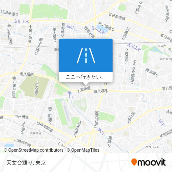 天文台通り地図