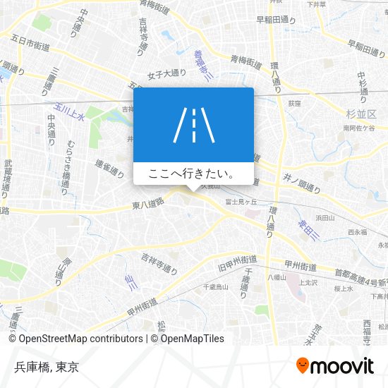 兵庫橋地図